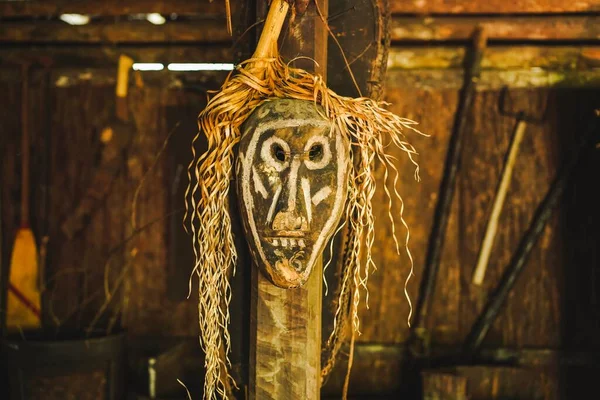 Традиционный Дом Ибанского Народа Одного Самых Крупных Этнических Меньшинств Сараваке — стоковое фото