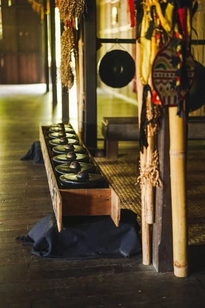 Het Traditionele Huis Van Het Ibanese Volk Een Van Grootste — Stockfoto