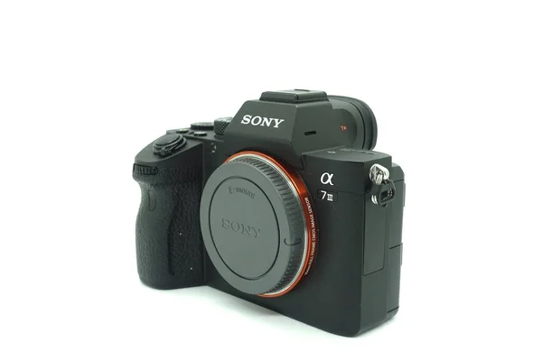 Sony Mark Iii Izole Edilmiş Beyaz Arka Planda 2018 Yılının — Stok fotoğraf