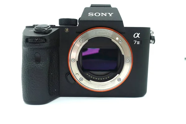 Sony Mark Iii Izole Edilmiş Beyaz Arka Planda 2018 Yılının — Stok fotoğraf