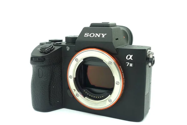 Sony Mark Iii Izole Edilmiş Beyaz Arka Planda 2018 Yılının — Stok fotoğraf