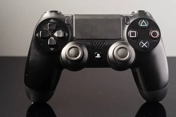 Captura Cerrada Playstation Dualshock Controller Playstation Consola Juegos Más Popular — Foto de Stock