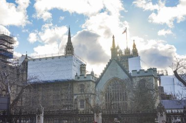 Westminster Manastırı, Londra Bulutlu bir günde