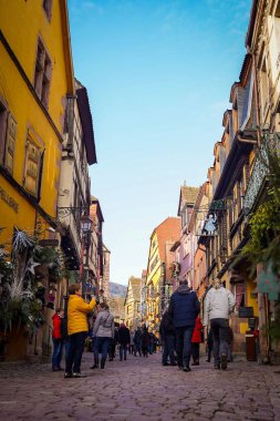 Fransa, Riquewihr 'in güzel köyü