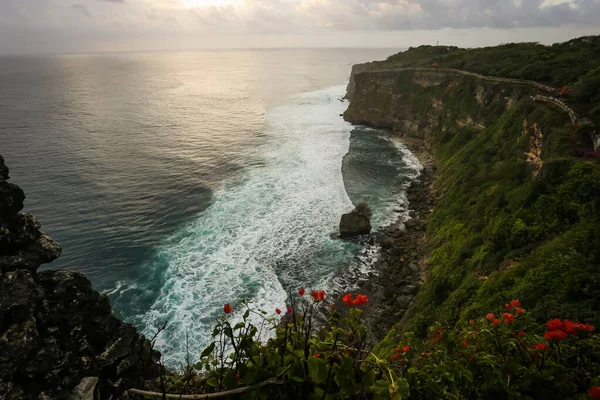 Scenic Shot Uluwatu Cliff Bali — Stock Photo, Image