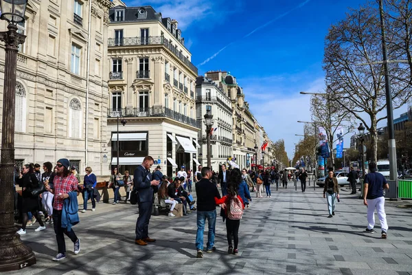 Avenue Des Champs Lyses Est Une Avenue 8Ème Arrondissement Paris — Photo