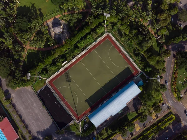 Flygfoto Över Sarawak State Hockey Stadium Eller Lokalt Känd Som — Stockfoto