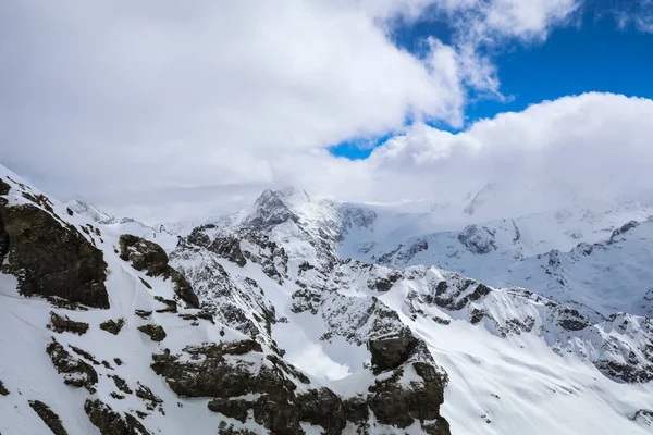 Las Montañas Nevadas Monte Titlis Suiza — Foto de Stock