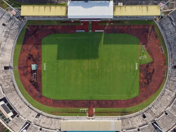 Top Vista Aérea Estádio Estadual Sarawak Localmente Conhecido Como Estádio — Fotografia de Stock