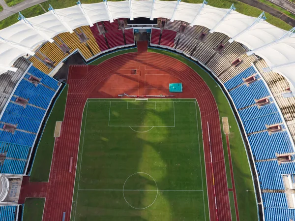 Top Luftaufnahme Des Sarawak State Stadium Oder Lokal Bekannt Als — Stockfoto