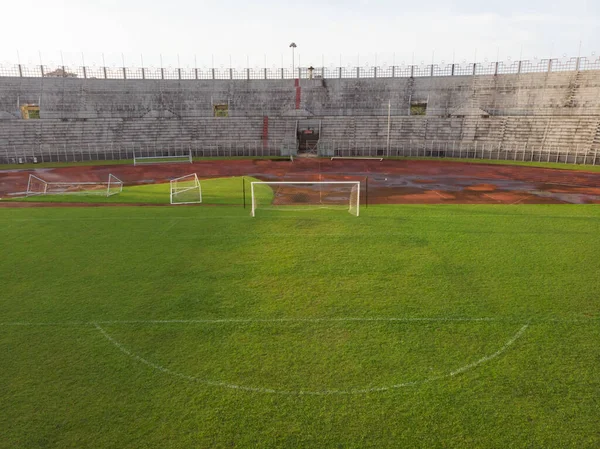 Top Vista Aérea Estádio Estadual Sarawak Localmente Conhecido Como Estádio — Fotografia de Stock