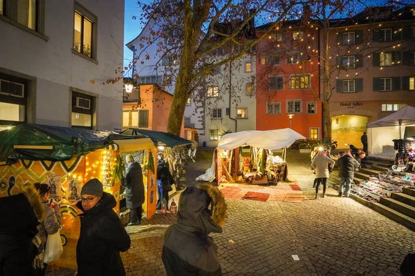 Prachtige Stad Zürich Bij Zonsopgang — Stockfoto