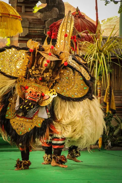 Balinese Traditional Barong Dance Traditional Barong Dance Performances Portrayed His — Stock Photo, Image