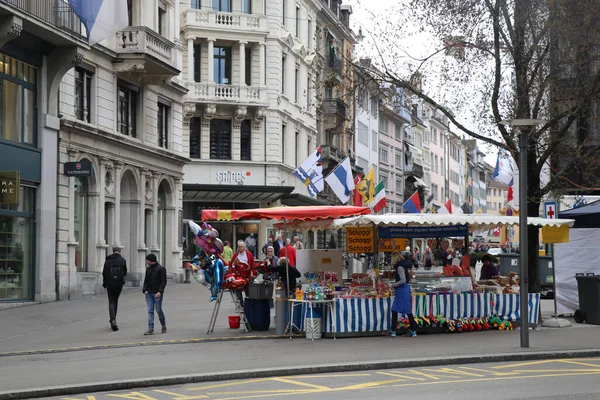 Prachtige Stad Zürich Zwitserland — Stockfoto