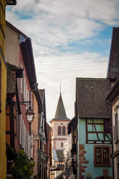 Het Prachtige Dorp Riquewihr Frankrijk — Stockfoto