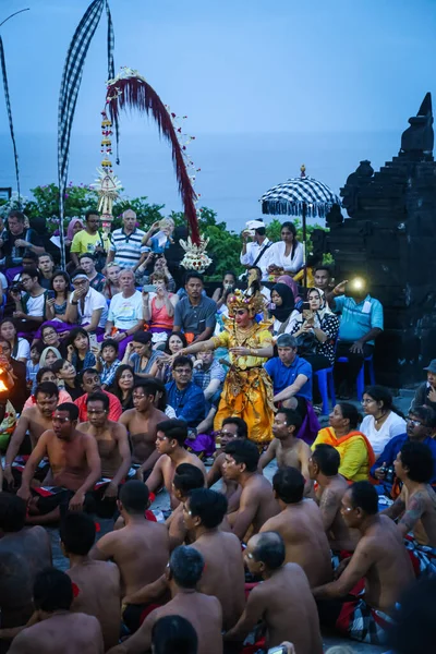 Kecak Fire Dance One Balis Most Iconic Art Performances Famous — Stock Photo, Image