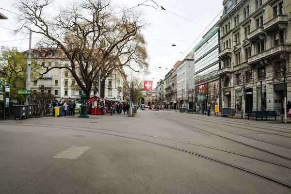 Die Schöne Stadt Zürich Schweiz — Stockfoto