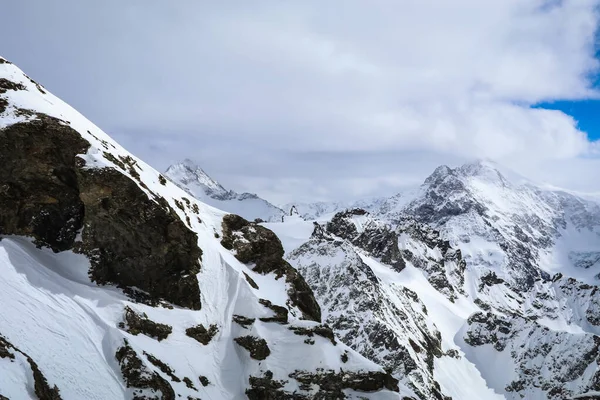 Las Montañas Nevadas Monte Titlis Suiza — Foto de Stock