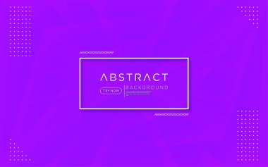 Soyut geometrik mor renkli arkaplan tasarımı. Modern arkaplan şablonu.