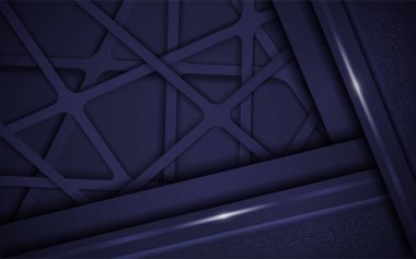 Donanma moru ve soyut desenli arka plan tasarımı. Vektör grafik illüstrasyonu