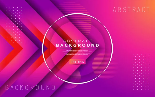 Modern Purple Abstract Arrow Colorful Futuristic Background Design Vector Graphic — Stock Vector