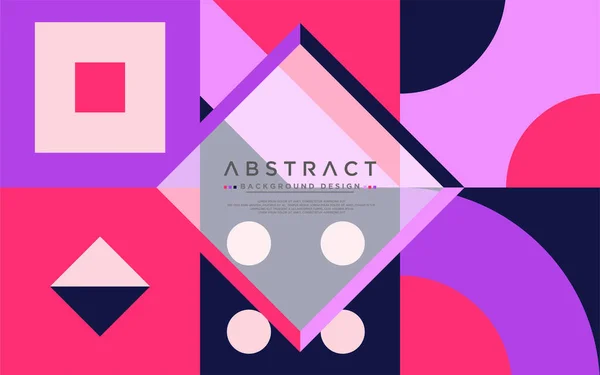 Abstract Colorful Geometric Background Modern Shape Design Modern Background Template — Stock Vector