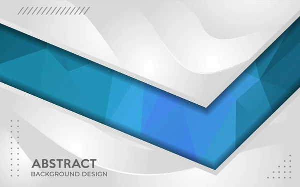 Modern Dynamisch Grijs Combineren Met Kleurrijke Geometrische Achtergrond Template Ontwerp — Stockvector