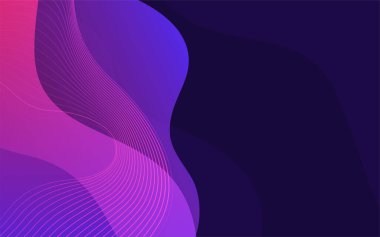 Modern gradyan renk kompozisyonu olan akıcı renkli dinamik arkaplan tasarımı. Grafik tasarım ögesi.