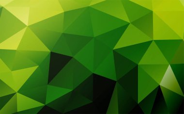 Yaratıcı renkli soyut çokgen arka plan tasarımı. Grafik tasarım şablonu. Vektör illüstrasyonu.