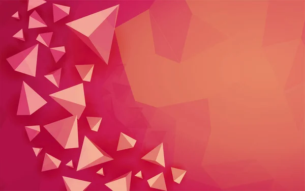 色彩斑斓的三角形马赛克抽象背景设计 图形设计模板 — 图库矢量图片