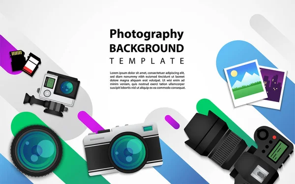 Yaratıcı modern arkaplan tasarımı fotoğrafçılık tema biçimi. Grafik tasarım ögesi.