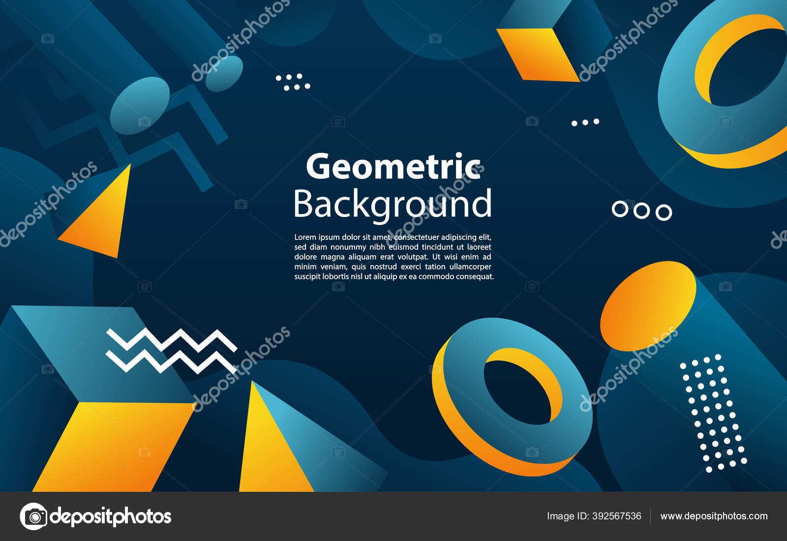 Abstract Geometric Background Modern Background Design Graphic Design  Element Stock Illustration by ©shctz #392567536