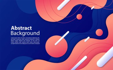 Yumuşak renk kombinasyonlu yaratıcı dinamik sıvı arka plan. Grafik tasarım ögesi