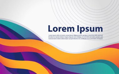 Yaratıcı geometrik renkli parlak arkaplan. Vektör grafik illüstrasyonu