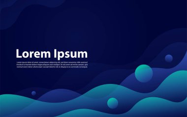 Soyut Arka plan Modern Dinamik Grafik Elementi. Vektör grafik illüstrasyonu