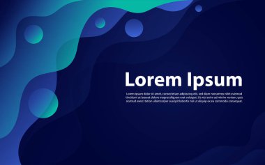 Soyut Arka plan Modern Dinamik Grafik Elementi. Vektör grafik illüstrasyonu