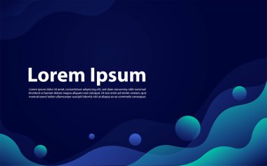 Soyut Arka plan Modern Dinamik Grafik Elementi. Vektör grafik illüstrasyonu