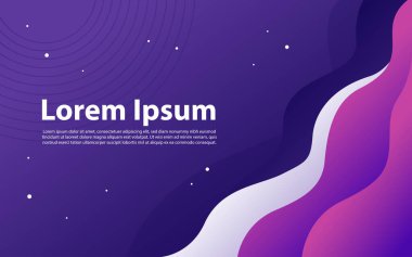 Soyut Modern Dinamik Grafik Element Arkaplanı. Vektör grafik illüstrasyonu
