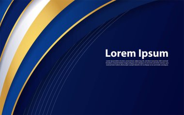 Geometrik arkaplan. Dinamik şekiller kompozisyonu. Vektör grafik illüstrasyonu