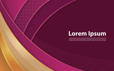 Retro Geometrik Kapaklar. Soyut şekil kompozisyonu. Vektör grafik illüstrasyonu