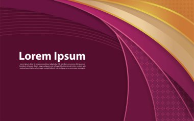 Retro Geometrik Kapaklar. Soyut şekil kompozisyonu. Vektör grafik illüstrasyonu