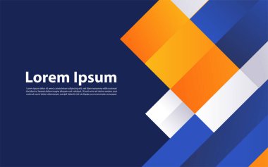 Geometrik arkaplan parlak renkler ve dinamik şekiller. Grafik tasarım ögesi