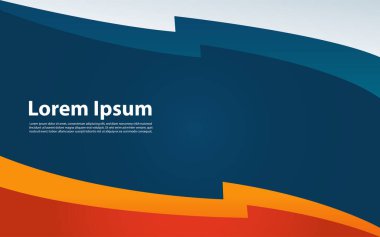 Modern geometrik arkaplanın vektörü. Vektör grafik illüstrasyonu