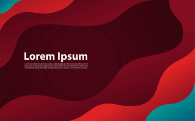 Renkli geometrik arka plan. Dinamik şekiller kompozisyonu. Grafik tasarım ögesi.