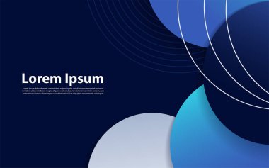 Geometrik eğimli soyut mavi arkaplan. Grafik tasarım ögesi