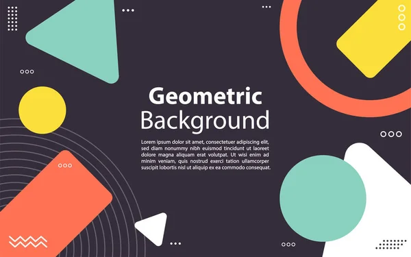 Absztrakt Színes Geometriai Izometrikus Háttér Grafikus Tervezési Elem Vektorillusztráció — Stock Vector