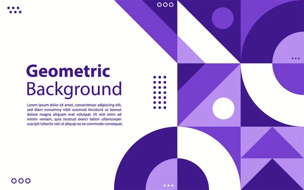 Geometrisk Bakgrund Enkla Former Med Trendiga Lutningar Grafiskt Designelement Vektorillustration — Stock vektor