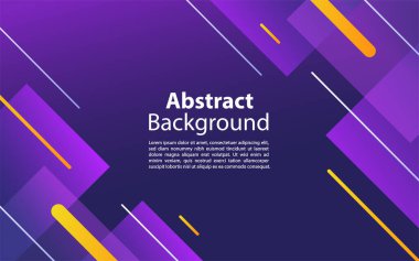 Geometrik Arkaplan ve Kareler Vektörü. Grafik tasarım elementi. Vektör illüstrasyonu