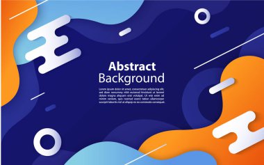 modern soyut sıvı renk arkaplanı. dinamik dokulu geometrik elementler tasarımı. Vektör illüstrasyonu