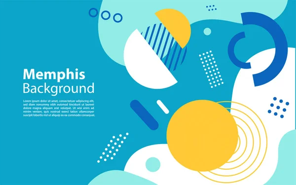 Soyut pop sanat çizgisi ve noktalar renk deseni. Vektör sıvısı sıçrama modayı Memphis tarzıyla geometrik tasarımı örtüyor. Vektör illüstrasyonu